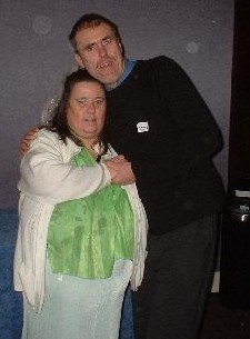 Happy Together - This photo was taken of myself and Graham at the end of the last business meeting that we attended in Birmingham in the UK to do with the Lottery group that both are with