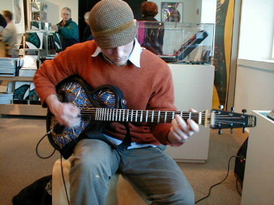 Playing guitar - Guitar the passion, the addiction, the life for all of those who has no one in his/her life. And specially for me music is the thing I live for. Music is a safe high get *adicted*.