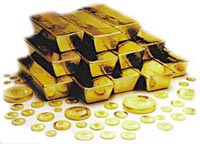 My Gold in Dreams - I want to have gold as much as this one. This is a symbol of richness and wealthy.