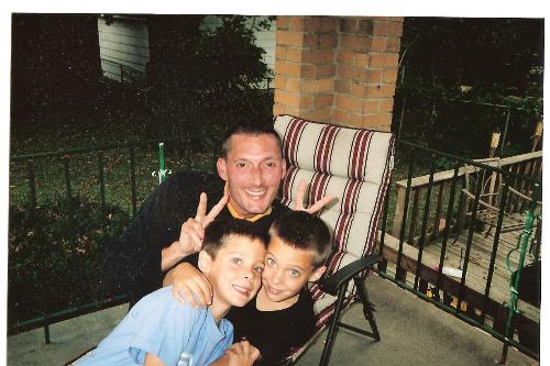 Dagan& Gus with my bestfriend Diva P!!! - The boys adore their'uncle Diva P' (Scott) He spoils them rotten!