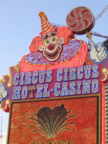 Circus Circus - This is a picture of the casino Circus Circus, on the Las Vegas strip.