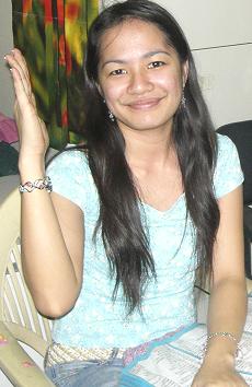 the miss universe wave! lolz - krung krung...