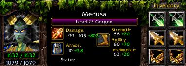 Gorgon - Just watch your self die with this inventory... Hahahaha