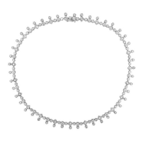 white gold necklace - nice necklace...really expensive!