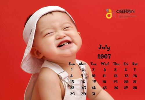 July - Cute baby July