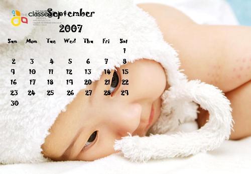 September - Cute baby September