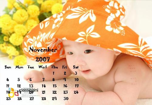 November - Cute baby November