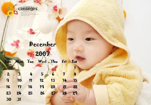 December - Cute baby December