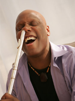 flute - playing flute