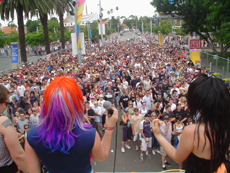 Big Day Out - Sydney's very own Big Day Out festival, back in 2004.