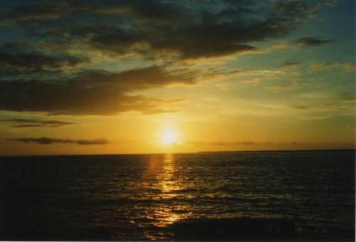 sunrise - its nice to watch as the sun rises in the clouds.