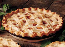 apple pie - peach apple pie