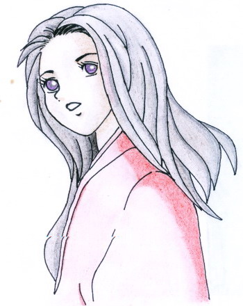 Botan (Ghost fighter) - zerbite's drawing