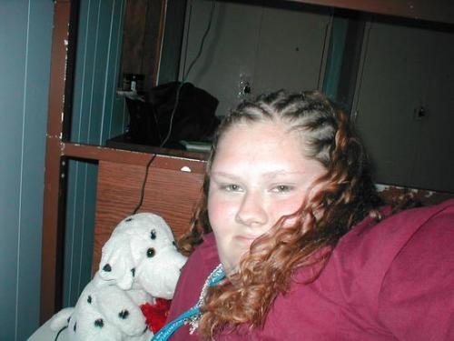 me again - this is me all braided up the day i graduated from job corp... sad thing is i miss that place