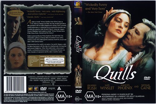 Quills - Quills DVD Jacket