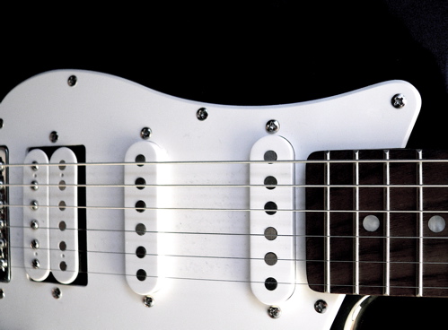 guitar - The strings of the guitar.check them out.