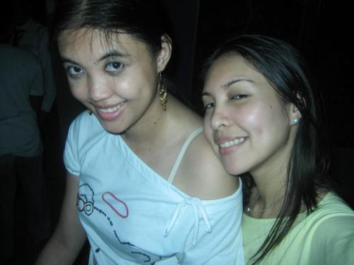 Diana & Me - this shot was also taken dunring that xmas party...that's diana my former officemate..she is also one of my close friends in the office..