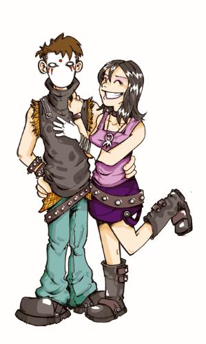 me and my girl - a funny drawing