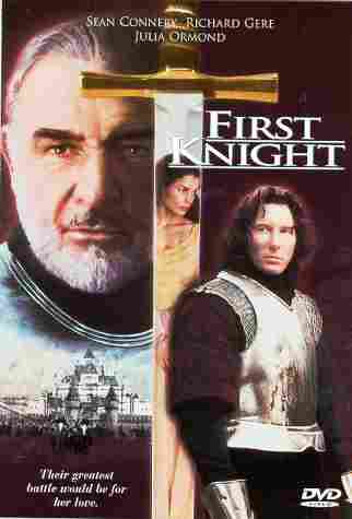 The First Knight - Lancelot (Richard Gere) is a rogue with no ties, no enemies, and no fear - until he meets Lady Guinevere of Leonesse (Julia Ormond). She has promised to marry King Arthur (Sean Connery), not only because his armies can protect her country, but because she truly loves him. But her chance encounter with Lancelot as she prepared to enter Camelot stirs conflicting and powerful emotions within her. Arthur welcomes both into his city with open heart, little foreseeing how his great capacity for love and trust opens the doors for his own betrayal