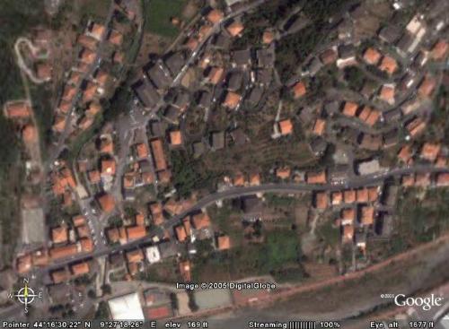 My town  - Photo of my house from plane