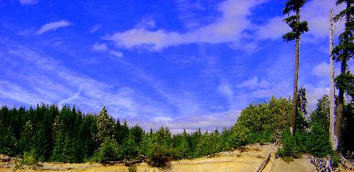 Blue sky - A beautiful scenery