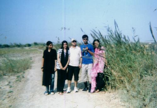 enjoy - they are enjoying with nature.