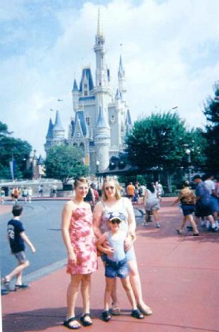 Sisters - This is a photo of my sister, my daughter and me at Disney World, Orlando, Florida.