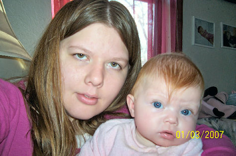 we are trying to look cute - But she looks sooooooo adorable