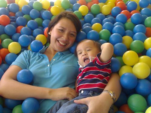 mommy and angelo - .