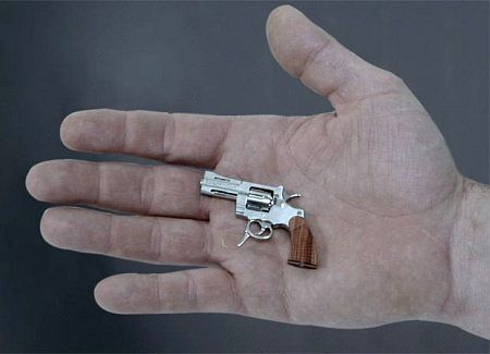 Smallest - Its a worlds smallest revolver.