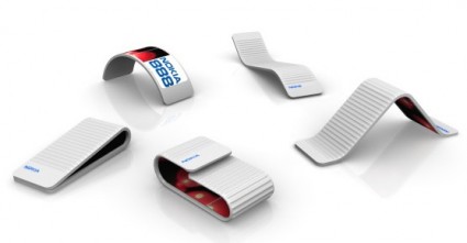 Nokia 888 - one of the popular mobile manufacturer company launches NOKIA 888 model in future. Its look like a strip. we can bend as we like shown in picture.