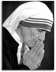 mother teresa - she is really a wonder ful women in the world.
