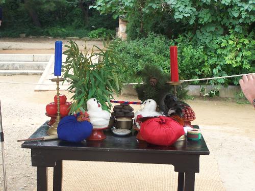 wedding - korean wedding table