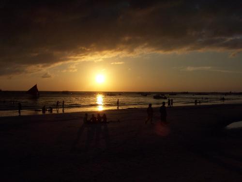 boracay summer sunset 1 - a nice view of the boracy sunset