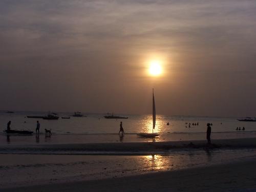 boracay  summer sunset 2 - another scene of a boracay sunset