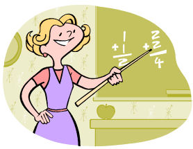 teacher - clip art of a teacher