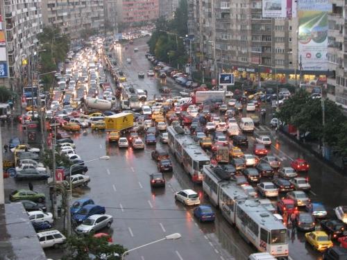 Bucharest streets - Trafic in Bucharest. Hope you like it :)