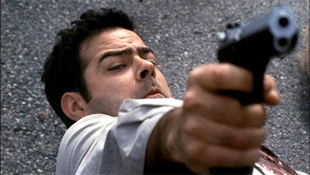 Rory Cochrane - An action shot from an episode of CSI: Miami