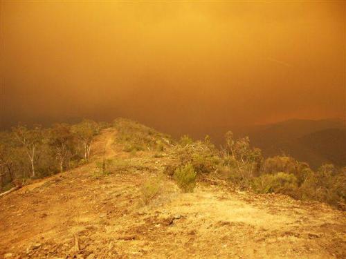 Dargo Fire pic - Taken on the Top of the mountain in the High Country -  Dargo  We used to go 4WD and camping around that area