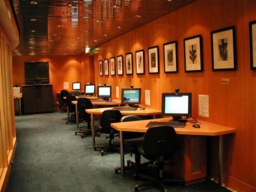 Cyber Cafe - An upscale version of a cyber cafe.  Internet services, digital photo prints and more can all be had at this nifty but pricy place.