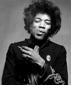 Jimi Hendrix - I think he's the father of all rock music.What he started some time ago has resulted in today's development of rock him.All hail King Jimi.