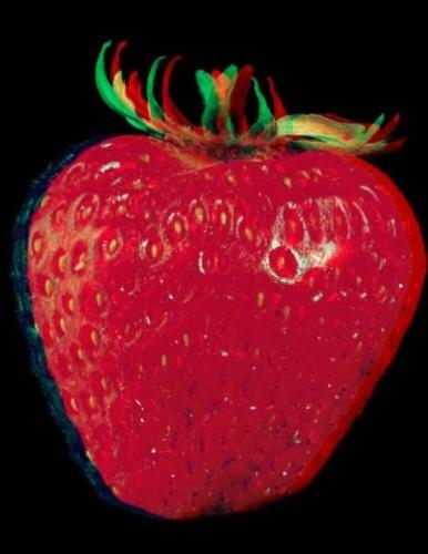 strawberry - photo of 3d-starwberry fruit