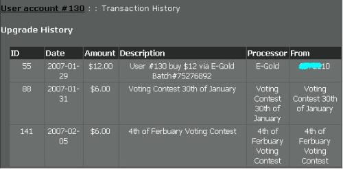 yourcashsurf investment - yourcashsurf investment, 
1st is from E-Gold,
2nd and 3rd are from admin!