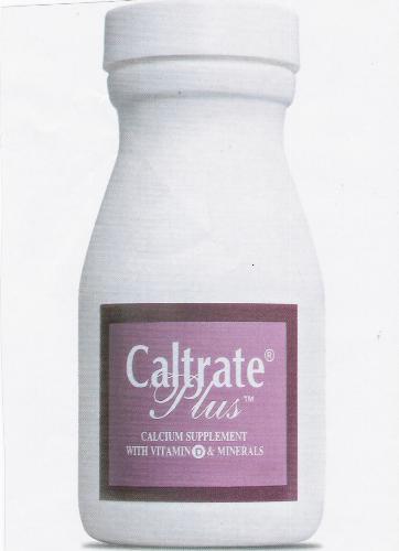 food supplements - caltrate plus for additonal calcium needs