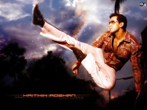hrithik roshan-the indian super hero - hrithik now came up all the stairs of being a superstar in a very short time..!