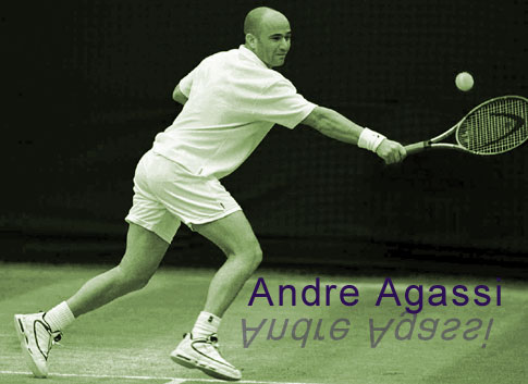 Agassi - Tennis star Andre Agassi