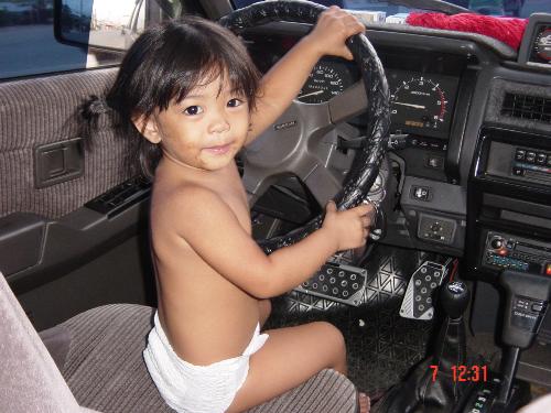 a kid driver? - today, if you reach 16, you can already get a student permit and eventually a driver's license.  at what age do you really think one should be allowed to drive?
