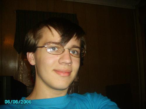 Mine - This is a picture of me when I had shorter hair. I think it was over the summer or during september 2006.