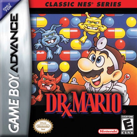 Dr Mario - The GBA (GameBoy Advance) version of the NES original.  Nicer colors and graphics and portable!
