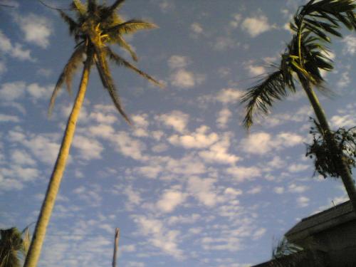 wallpaper - Take a look at the sky...  I took this photo when I take a glance at the sky. I was fascinated on how the clouds were formed.  Hope everybody would enjoy this photo...